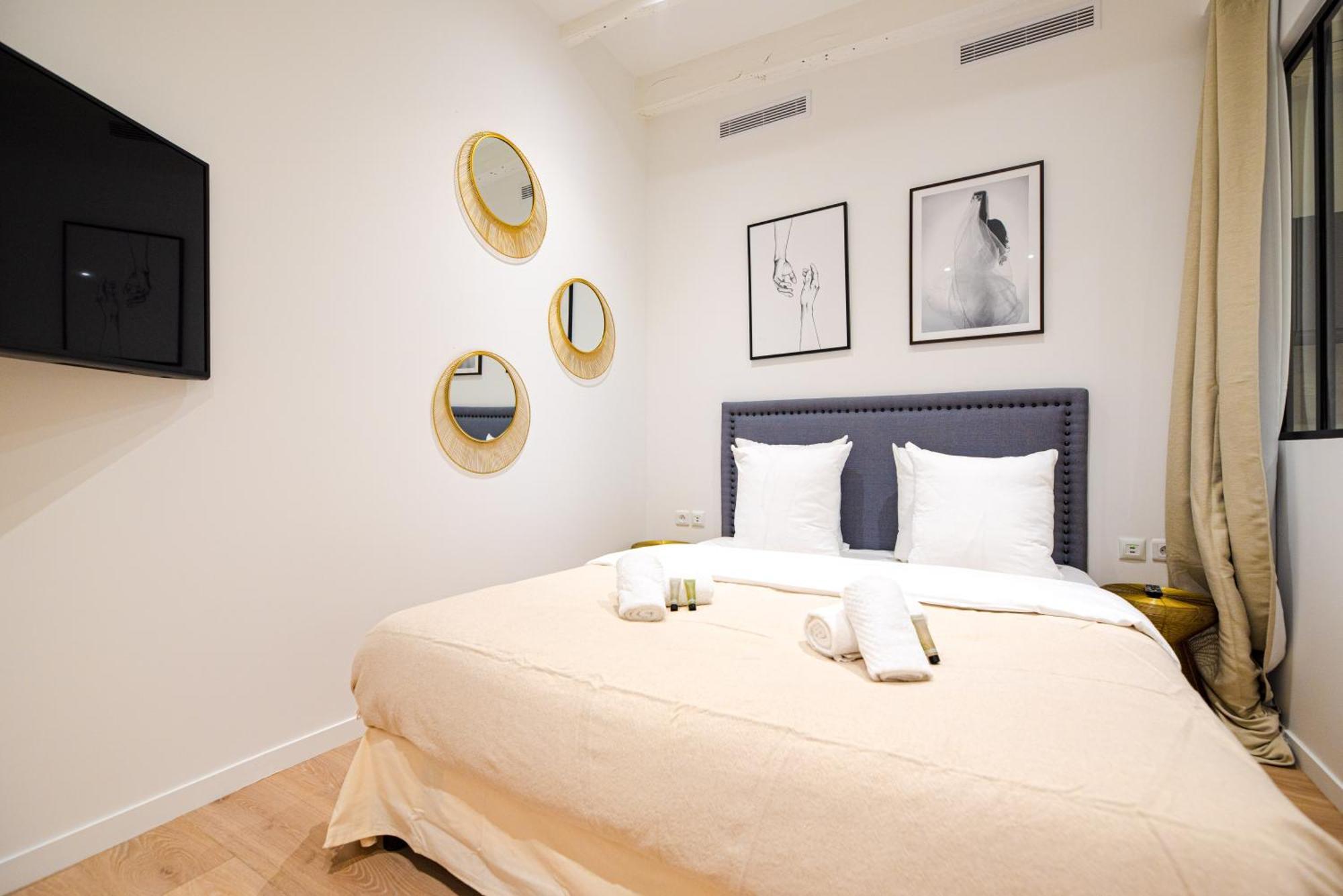 Mbm - Marais Apartman Párizs Szoba fotó