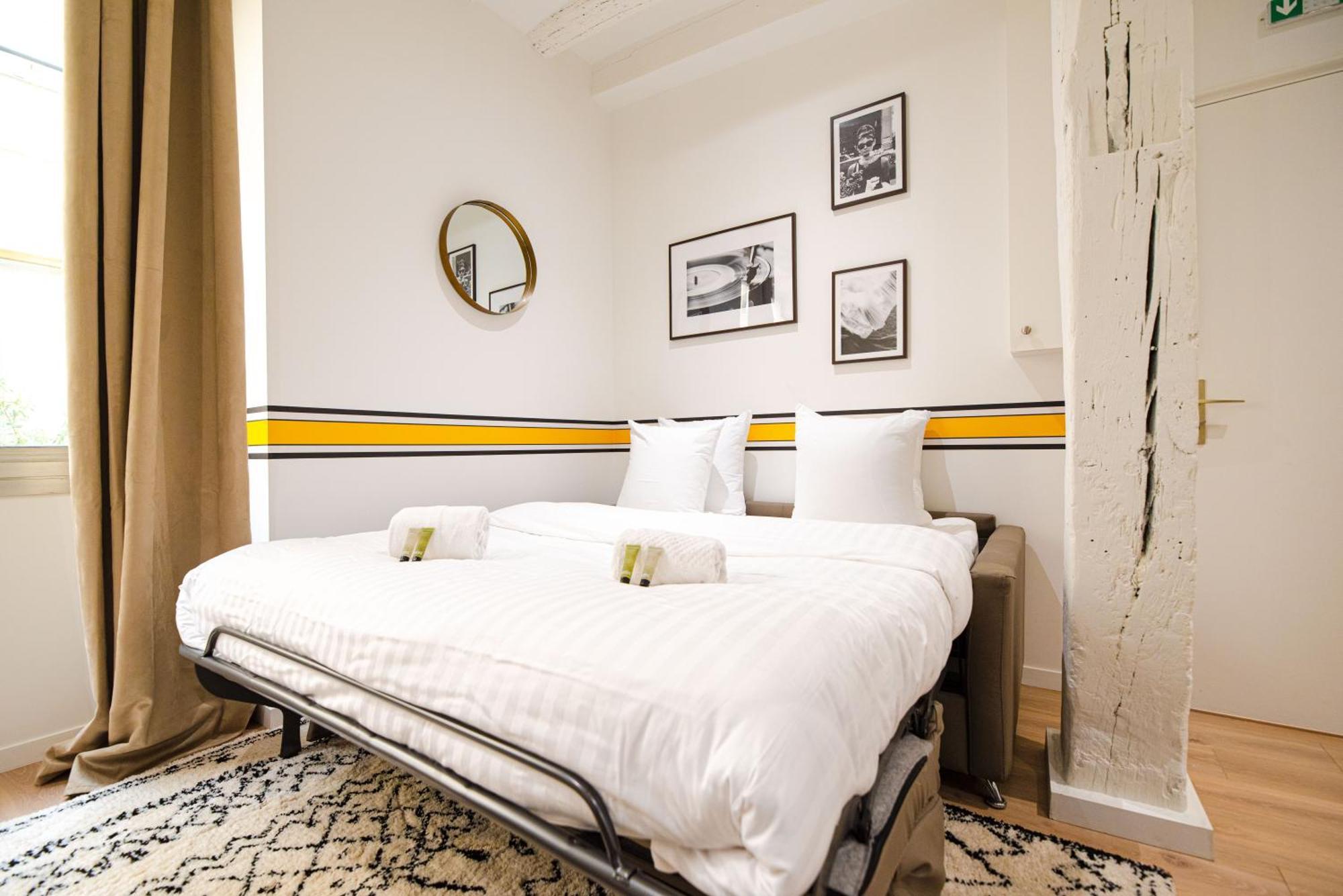 Mbm - Marais Apartman Párizs Szoba fotó